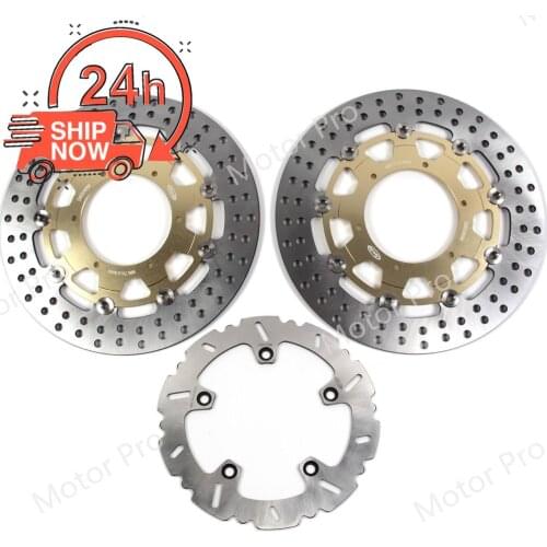 For Bmw F 700 GS 2013 2014 2015 Front Rear Brake Disc Disk Rotor Set Motorcycle F700GS F700 700GS F800GS Adventure CNC Aluminum