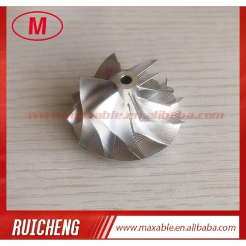 KP39 35.57/46.00mm 6+6blades high performance Turbo milling/aluminum 2618/billet compressor wheel