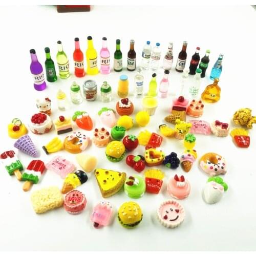 10/20 Pcs Mini Bottle Charms Cute Accessory Part for Doll Toy Doll House Decoration