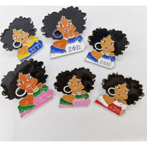 Hand Made Multi Style Girl Face Fashion Ladies Brooch Jewelry Accessories
