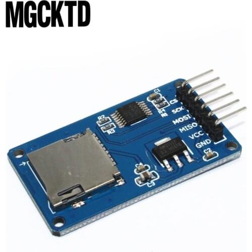 Micro SD Card Module Mini TF Card Read and Write Module with SPI Interface