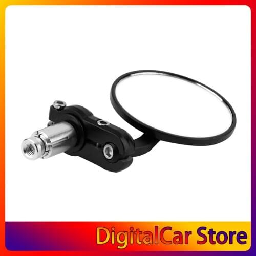 Motorcycle Round 7/8" Handle Bar End Foldable Rear View Side Mirrors Motorbike For Suzuki for Kawasaki for Honda for Yamaha Hot