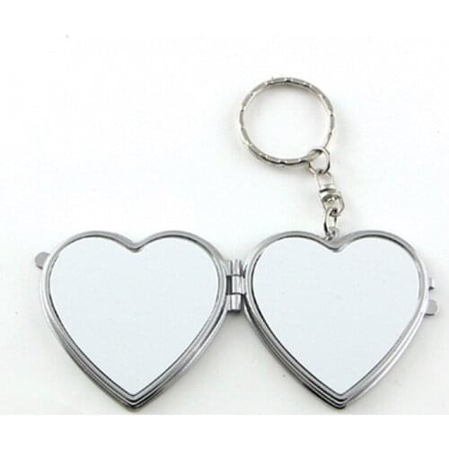 Small Makeup Mirror Can Sublimate Printing Heat Transfer Printing Blank Small Mirror