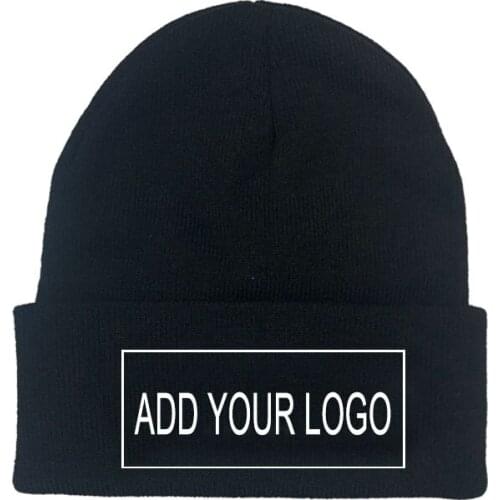 Factory wholesale!free shipping cost 30pcs!custom beanies hat,logo cusotm hats winter make your logo