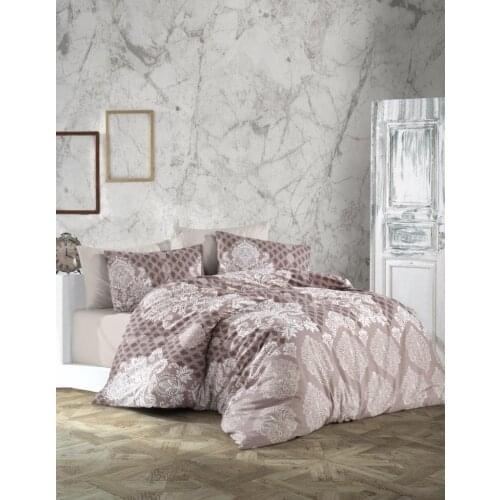 Duvet Cover World Ranforce Double Personality Duvet cover set Bella Coffee