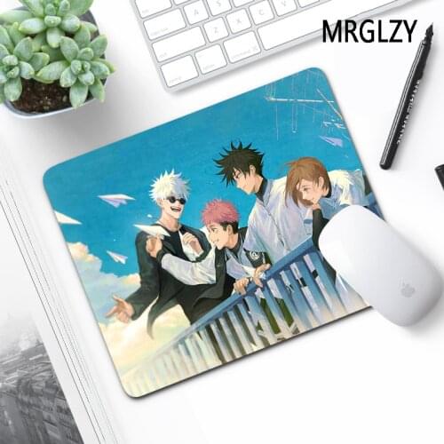MRGLZY Hot anime Jujutsu Kaisen Drop Shipping Laptop Mini PC Small Mouse Pad Multi-size Carpet Gamer Gaming Accessories MousePad