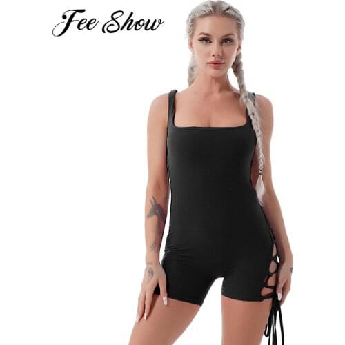 Sexy Women Sports Jumpsuit Fitness Rompers Catsuit Sleeveless Hollow Out Skinny Gym Jumpsuits Bodysuit Casual Commute Sportswear