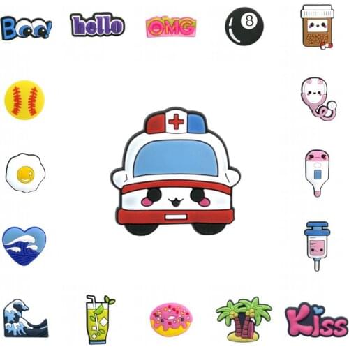 1pcs Hot Cartoon PVC Pins Brooches Badges Kids DIY Graft Cloth/Bag/Hat Decor Home Accessory Party Faovr Gifts