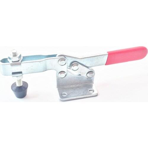 2PCS/LOT Free shipping hand tool Horizontal Toggle Clamps 201C 180kg Welding clamp fixtures