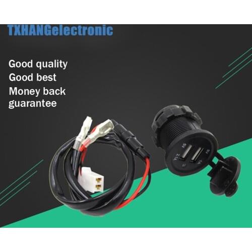 2017 Hot Car Usb Socket 12-24V 3.1A Motorcycle Car Dual USB Power Charger Port Socket Car Charger Adapter New