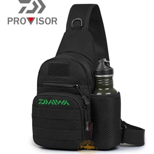 2021 DAIWA Fishing Bag Men Messenger Messenger Shoulder Fishing Bag Camouflage Camping Travel Hiking Hunting Military Backpack