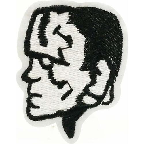 500pcs/lot Vintage Embroidery Patches Wild Indians Alien Clothing Decoration Sewing Accessories Diy Iron Heat Transfer Applique