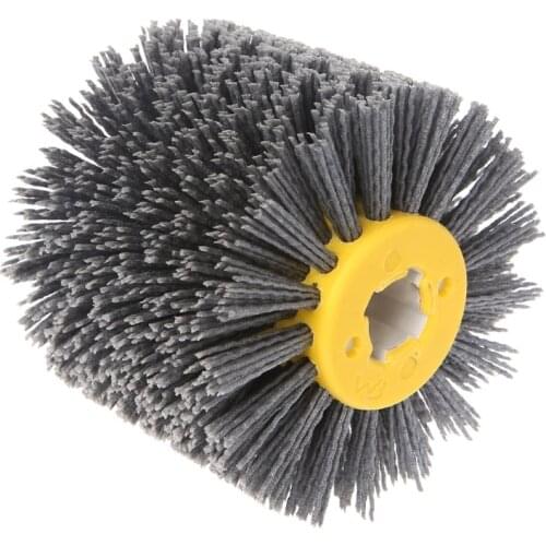 Deburring Abrasive Wire Drawing Round Brush Head Polishing Grinding Buffer Wheel