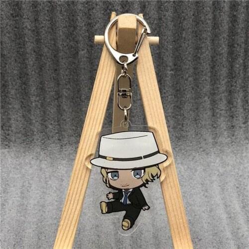 Danganronpa V3 Acrylic Keychain Kaito Momota Keyring Acrylic Figure Keyring Cosplay Chains Collection Pendant Model Toy