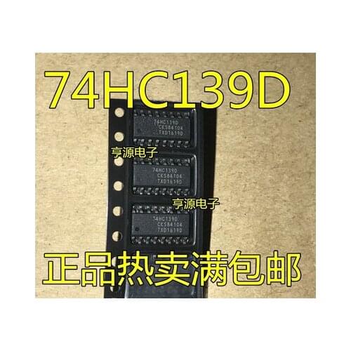Free shipping 100PCS 74HC139D 74HC139 SOP16
