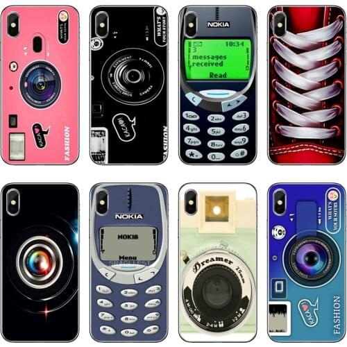 Classic retro silver camera Accessories Phone Case For Huawei Honor 20 10i 9X 10 Lite 8S 8C 8X 7C 7X 7A 6C Pro 6 6A 6X 5C V10