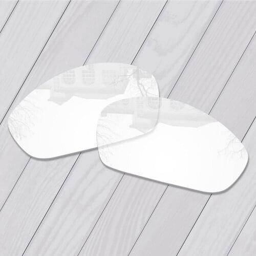 E.O.S Replacement Lenses for Oakley Monster Dog Sunglasses - HD Clear Non Polarized