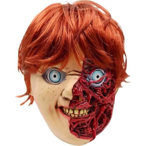 Halloween Mediterranean Face Cover Cosplay Funny Dance Party Horror Headgear