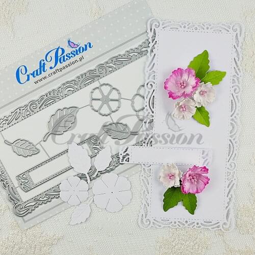 2021 AliliArts Metal Cutting Dies Lace slimline frame diy Scrapbooking Photo Album Decorative Embossing PaperCard Crafts Die