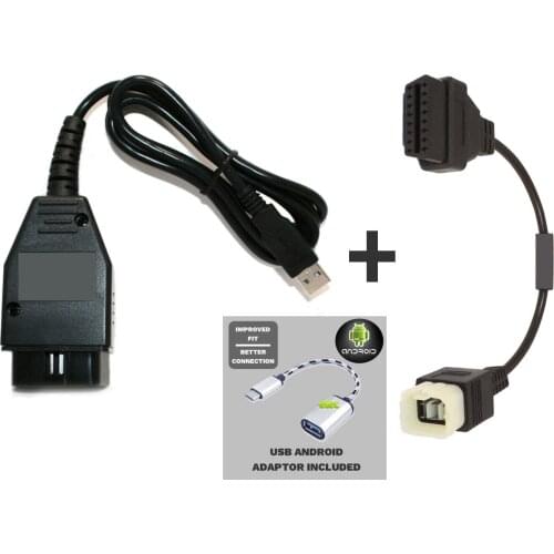Fit for TUNE ECU DIAGNOSTIC CABLE LEAD + ADAPTOR - Fit for REMAP YOUR KTM BIKE 690 990 1190