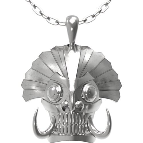 Hollow Mask Pendant Necklace Hachi Kaman Fans Product