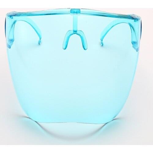 2021 New Children Face Visors for Bikes Cycling UV400 Protection Shield Gradient PC Lens Sunglasses Full Face Anti-Spray