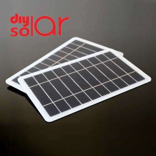 5 V 4 W 800mA Output microUSB Outdoor Battery Charger USB Female Port 5V 4W Charge Regulators Solar Panel 3.7V 18650