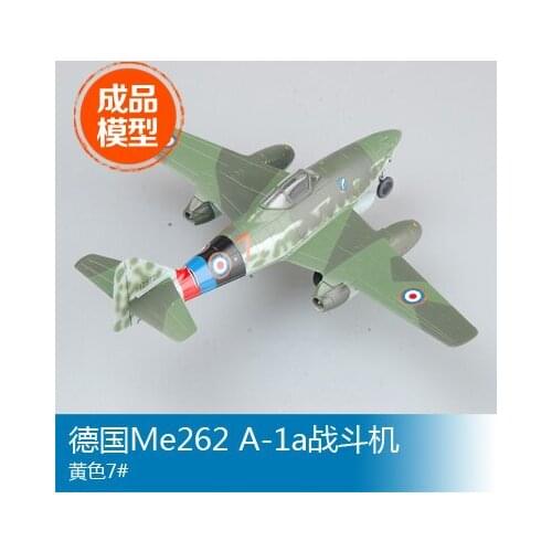 Trumpeter easymodel finished scale model 1/72 Germany A-1a Me262 fighter yellow 7# 36367