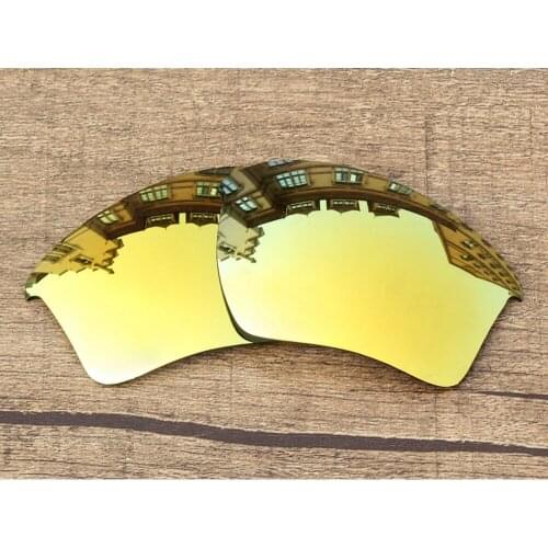 Vonxyz 24K Mirror Polycarbonate Replacement Lenses for-Oakley Half Jacket 2.0 XL Frame