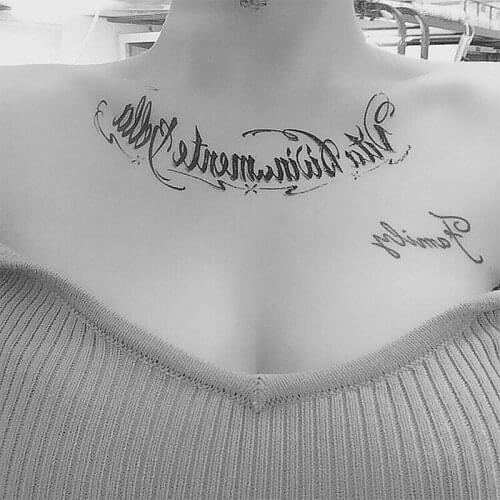 Temporary Tattoos Body Arm Leg Waterproof Flash Tattoo Art Sticker Inspired Gift