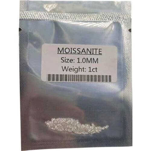 1mm Loose Moissanite Stone Diamond Bracelet Total DF Color 1ct Excellent Cut VVS1 Fashion Engagement Ring for Girlfriend Gift