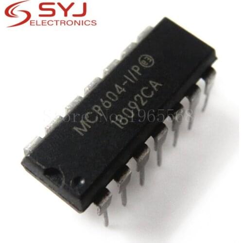 1pcs/lot MCP604-I/P MCP604-IP MCP604-I MCP604 DIP-14 new original In Stock