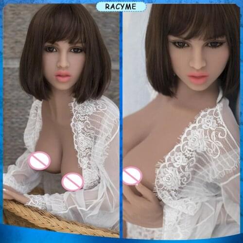 158cm Real Silicone Sex Dolls with Metal Skeleton Lifelike Oral Adult Dolls Vagina Pussy for Man Japanese Love Doll Masturbators