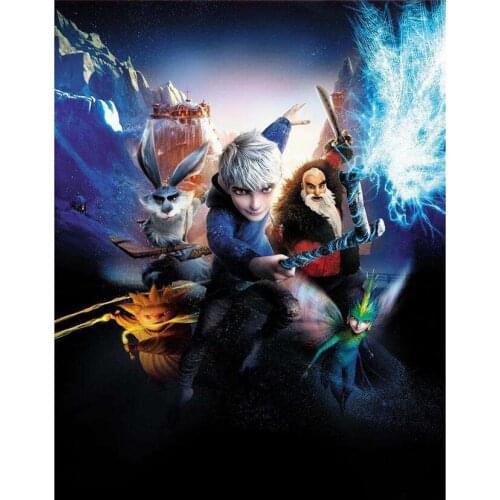 New 5D DIY Full Square/Round Diamond Painting "Rise Of The Guardians " 3D Embroidery Cross Stitch Mosaic Home Decor Art YC95