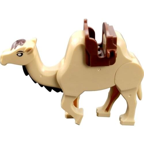 Big Size Single Sale For Locking Animals MOC Brick Animal Camel Desert Explore Mounts Enlighten Christmas Gift Assemble Lockings