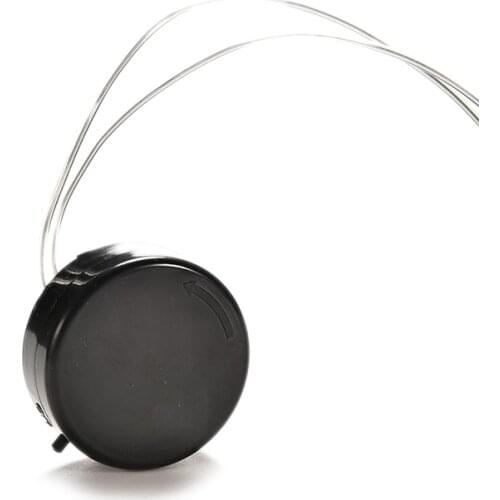 2*CR2032 Coin Button Cell Battery Clip Holder Case Storage Box With ON/OFF Switch Wire Leads Black