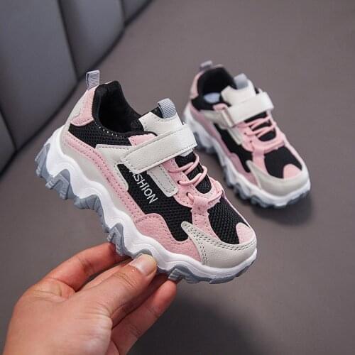 Children Casual Shoes Boys Wear-Resistant Sneakers Girls Lightweight Breathable Shoes Sports Sneakers For School Kids Footwear