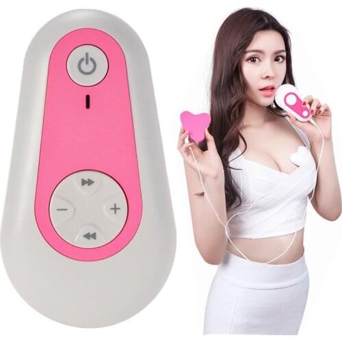 Electric Breast Enhancer Vibrating Massager Breast enlargement Muscle forms Firmer massage pad Machine for Women Promotion