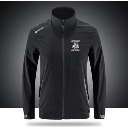 Kawasaki Honda Harley Breathable Jacket Mens Outdoor Zippered Comfortable Light Soft Fashion Casual Front Printing Asian Size