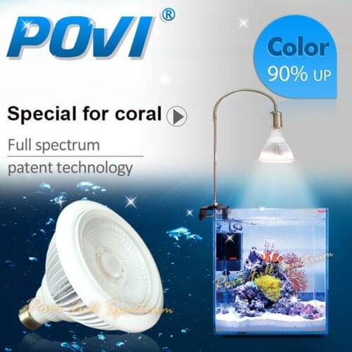 Coral Reef Grow Lamp Aquarium Led Lighting For Shallow Sea Coral Deep Sea Fish Tank E27 18 W Par30