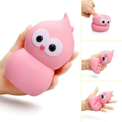 2017 New Arrival Bird Scented Squeeze Doll Kawaii Cute Animal Slow Rising Kid Toy Relieve Stress Cure Doll Gift Fun JK679279