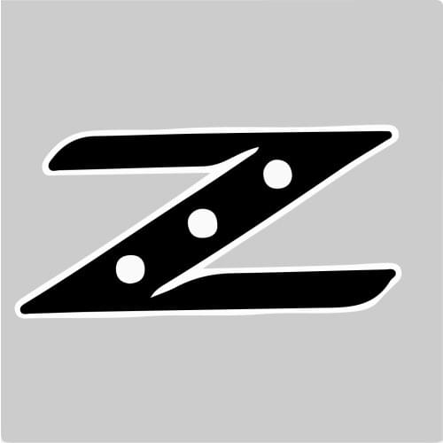 Hot Z Car Stickers Waterproof Decals Laptop Bodywork JDM Creative Surfboard Vinyl Car Decorative KK