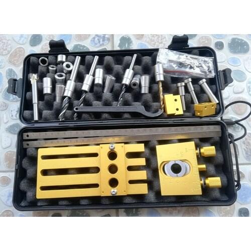 Hand tools,08450 drilling guide kit,Woodworking tool,3 in 1 Drilling locator