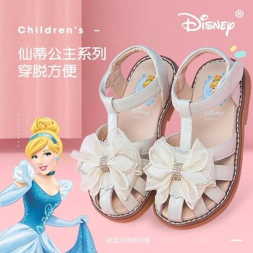 Disney Princess Sandals Girls Sandals New Fashion Summer Childrens Shoes Student Little Girls baby shoes