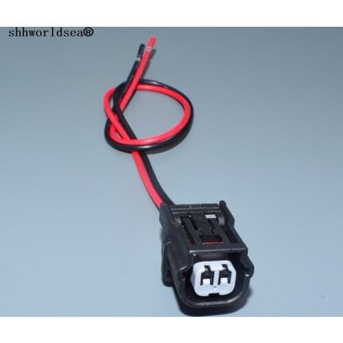 Shhworldsea 2 pin Female automotive waterproof electric wire harness connector plug 6189-6905 6189-7036