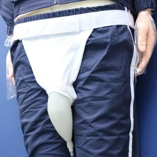 Silicone Mens Urine Catheters Elderly Bedding Urine collector Womens Elderly Drainage Bag