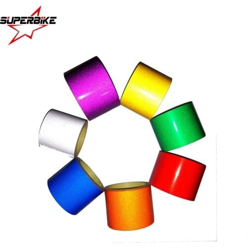 Reflective Tape Sheeting 5cm 2cm 1cm Car Sticker Styling Body Warning Truck Auto Automotive Decal Reflection Color Decoration