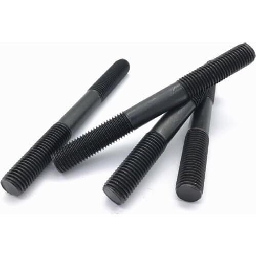 1pcs M14 carbon steel double head screw bolt rod bar home decoration screws bolts 80mm-120mm length