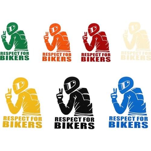 14x19CM Car Stickers Bikers Sticker Cycling helmet sticker Auto Vinyl Funny 3D Stickers Decals Motorcycle Car Styling Decoration