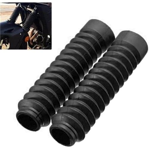 2PCS Motorcycle Front Fork Cover Gaiters Gators Boot Shock Protector Dust Guard For Motorcycle Motocross Off Road Pit Dirt Bike